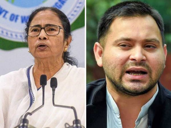  Tejashwi Yadav to meet Mamata Banerjee today TMC, RJD may form alliance