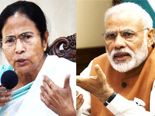 MAMATA BANERJEE vs PM MODI 