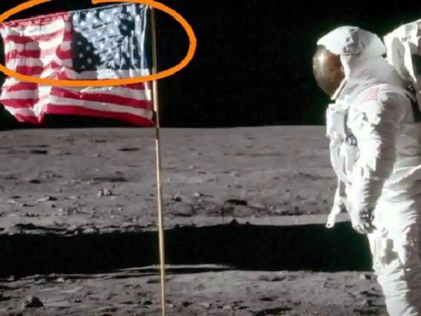 man on moon