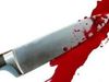 man slit throat wife