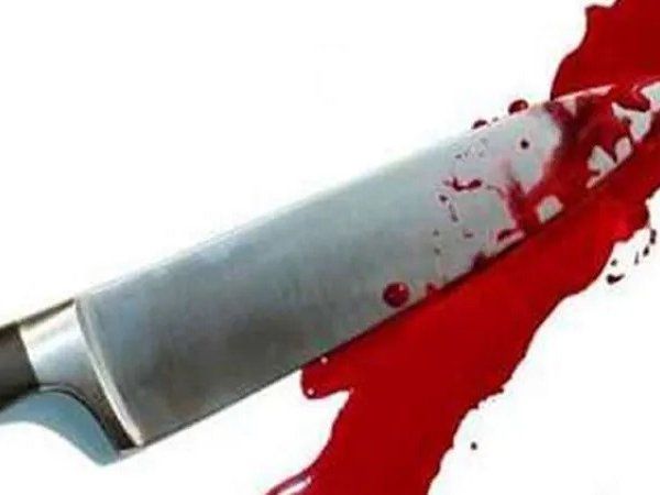 man slit throat wife