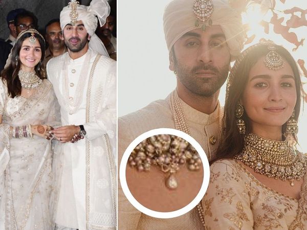 Alia Bhatt mangalsutra Details: Ranbir Kapoor wife nayi dulhan Alia Bhatt unique mangalsutra To huge diamond ring and kaleere Check Jewellery details