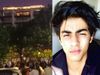 Mannat decorated with lights, aryan khan