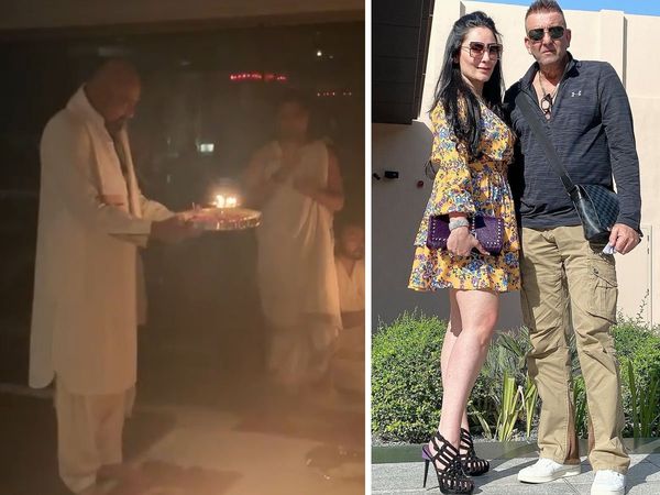 Maanayata Dutt Called Sanjay Dutt Ram And dedicated Dussehra Puja 