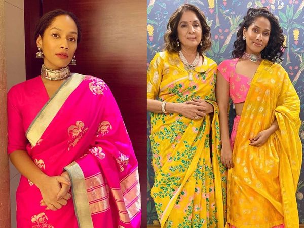 Masaba Gupta with mother Neena Gupta
