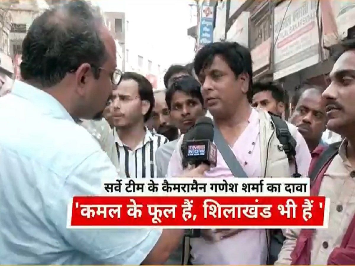 EXCLUSIVE: सर्वे टीम के कैमरामैन का बहुत बड़ा दावा, ज्ञानवापी की पश्चिम दीवार पर कमल का फूल, नंदी की मूर्ति भी देखी