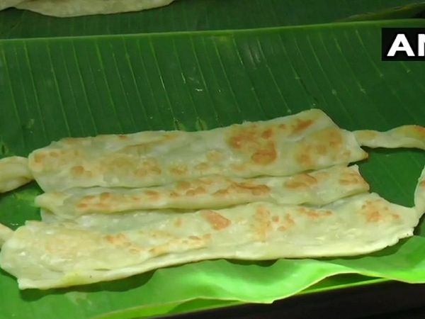 कोरोना संक्रमण के बीच सोशल मीडिया पर सुर्खियां बटोर रहा 'मास्‍क वाला परांठा', तस्‍वीरें वायरल