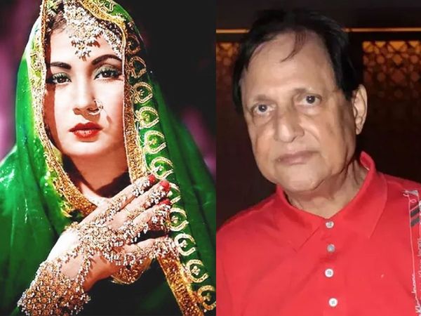 Late Meena Kumari and Saawan Kumar Tak