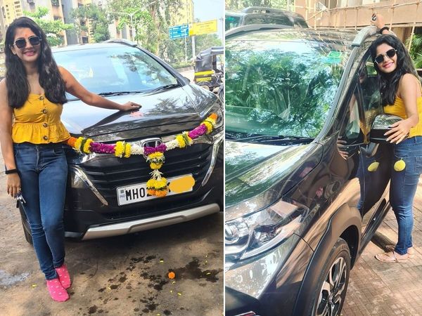 TV Show Kaatelal & Sons Actress Megha Chakraborty buys a new car
