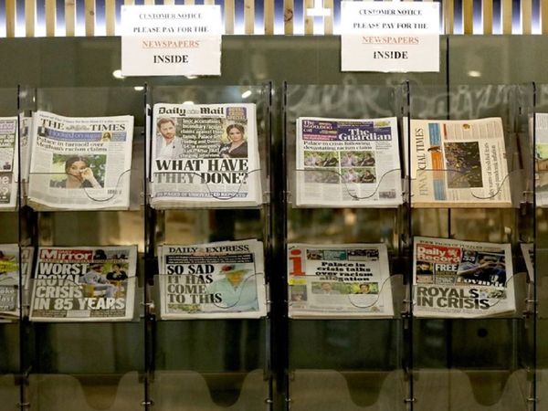 मेगन और हैरी के इंटरव्‍यू ने अखबारों में खूब सुर्खियां बटोरी