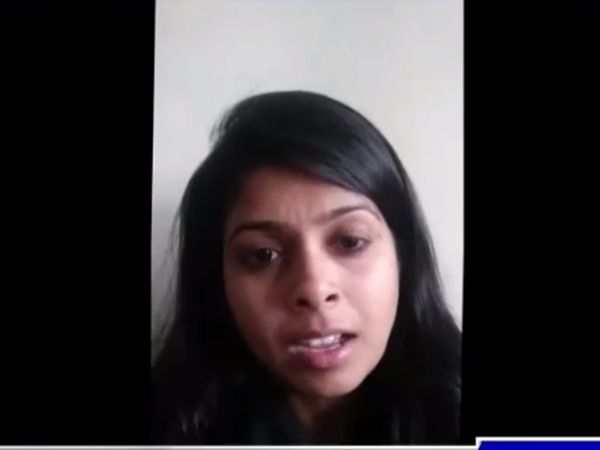 'Free Kashmir' Row : Mehak Mirza Prabhu issues video statement over her playcard, सामने आई 'फ्री कश्मीर' का पोस्टर थामने वाली लड़की, वीडियो जारी कर बताई अपने विरोध की वजह 
