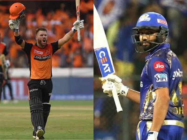 david warner and rohit sharma