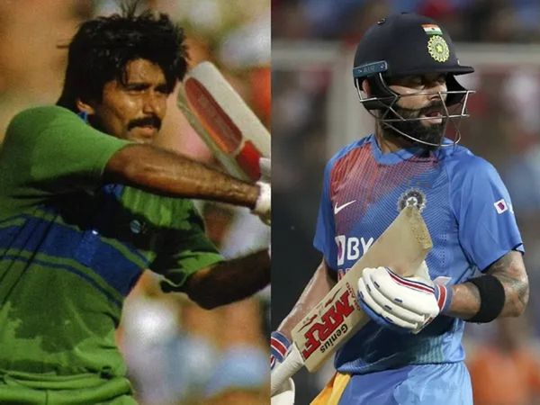 javed miandad and virat kohli