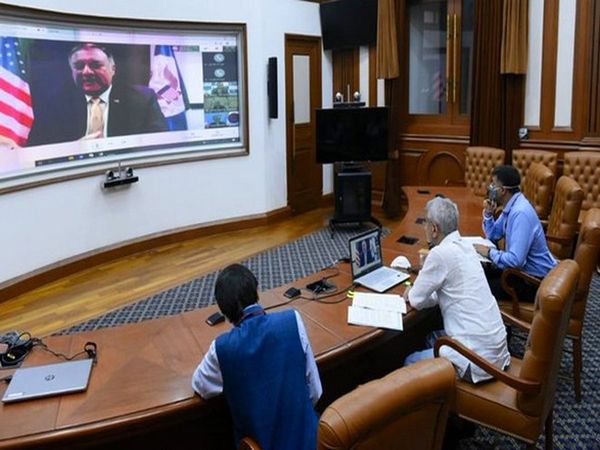 In Mike Pompeo’s 7-nation concall, focus on China accountability over Covid 19 outbreak 