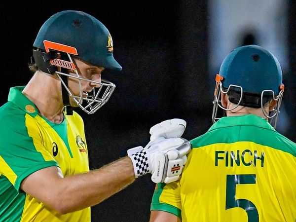 mitchell marsh and aaron finch