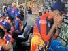 karachi kings member uses mobile phone in dugout