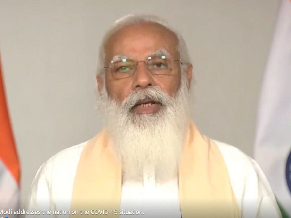 कोरोना संकट के बीच PM मोदी ने किया देश को संबोधित, कहा- राज्य सरकारें लॉकडाउन को अंतिम विकल्प मानें