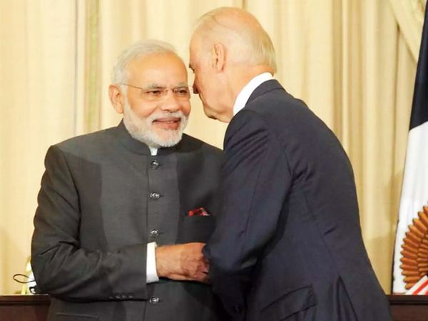 Joe Biden narendra Modi meeting