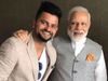 suresh raina and narendra modi
