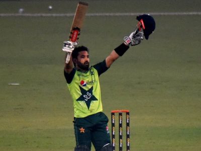 Mohammad Rizwan scores T20I century Mohammad Rizwan scores T20I century