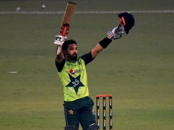 Mohammad Rizwan scores T20I century