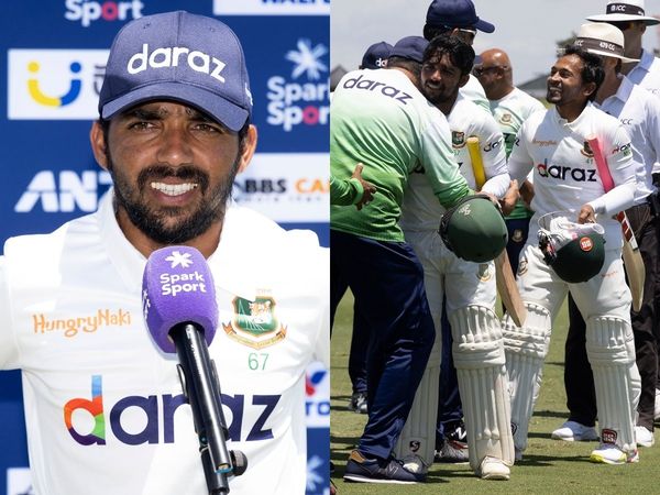 NZ vs BAN 1st test: Mominul Haque statement