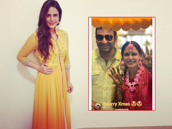 Mona Singh Pre wedding Function start jassi jaissi koi nahin Actress Flaunts Her Mehendi Ceremony photos