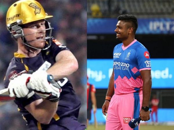eoin morgan and sanju samson
