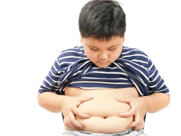 Children gain weight