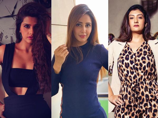 Dalljiet Kaur, Chahat Khanna and Juhi Parmar