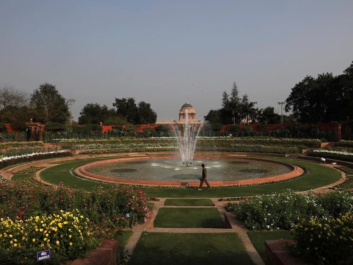 Mughal Garden opening date 2022 Mughal Garden to open for public from