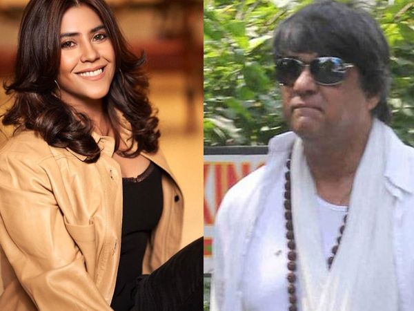 Ekta Kapoor and Mukesh Khanna