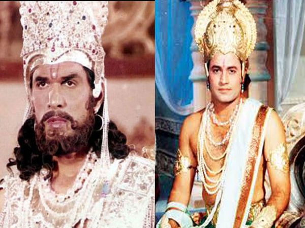 Mukesh Khanna and Arun Govil