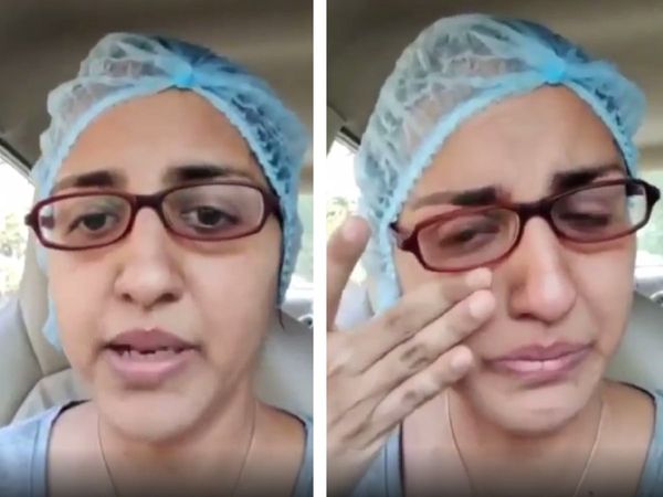'हम बहुत बेबस हैं', कोविड के हालात को बयां करते रो पड़ी डॉक्‍टर, मास्‍क को लेकर लोगों से की भावुक अपील [Video]