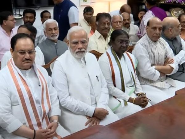 NDA's presidential candidate Droupadi Murmu files nomination 