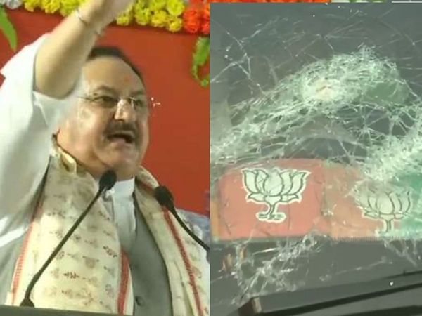 नड्डा-विजयवर्गीय के काफ‍िले पर हमले के सिलसिले में 3 FIR, 7 लोगों की हुई गिरफ्तारी