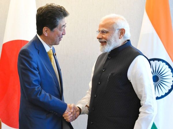 Shinzo Abe, Narendra Modi, Japan, India