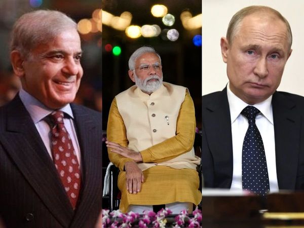 narendra modi, india, vladimir putin, russia, sco summit