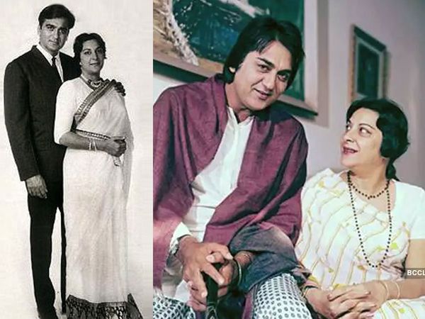 Nargis with Husband Sunil Dutt 