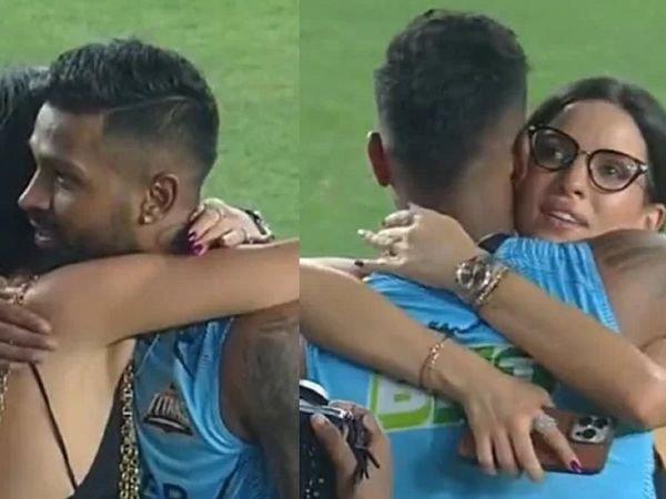 Hardik Pandya and Natasa Stankovic
