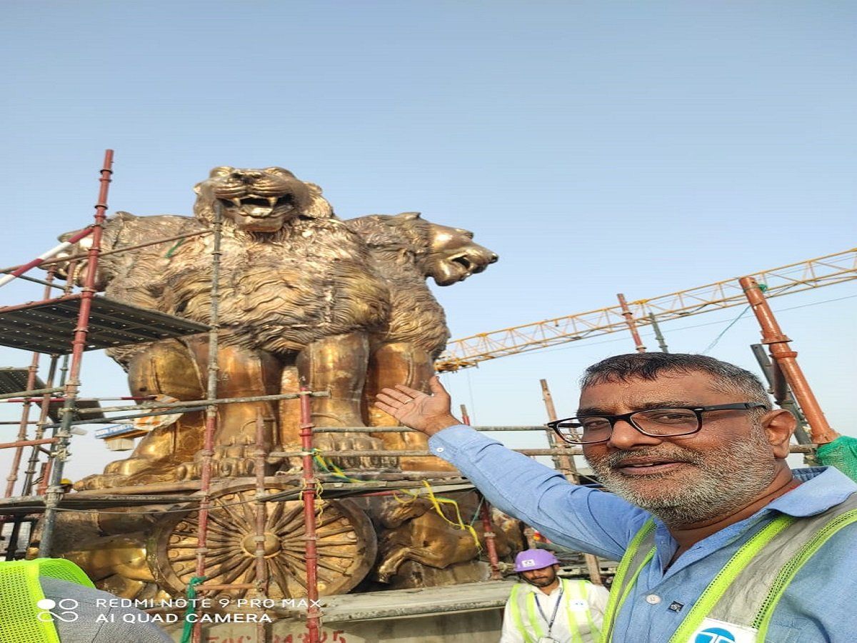 Interview:जिस राष्ट्रीय प्रतीक के डिजाइन पर विवाद,उसके मूर्तिकार से जानें पूरी कहानी