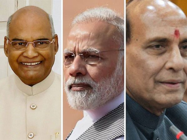 President Kovind, PM Modi, Rajnath Singh extend greetings on Navy Day