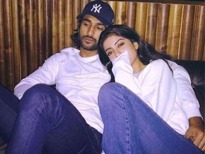 Navya Naveli Nanda with Meezan Jaaferi Navya Naveli Nanda with Meezan Jaaferi