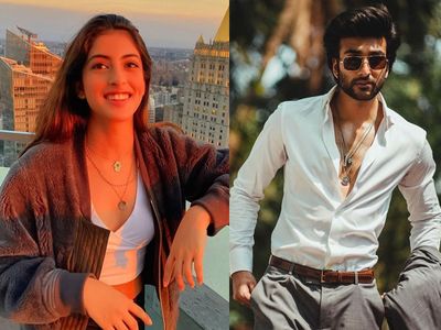 Navya Naveli Nanda with Meezaan Jaffery