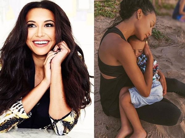 Actress Naya Rivera with Son Josey