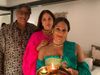Neena Gupta with daughter Masaba Gupta and Husband Vivek