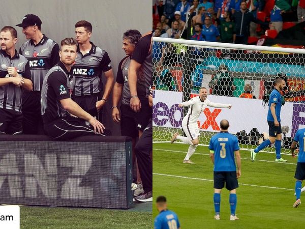 new zealand cricketers makes fun of england football team