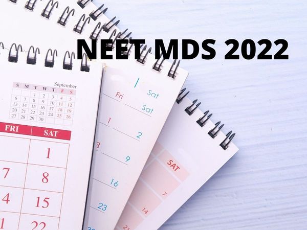 NEET MDS 2022