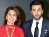 Neetu Kapoor and Ranbir Kapoor