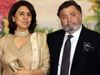 Neetu Kapoor and Rishi Kapoor